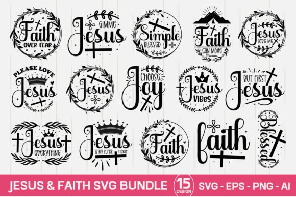 Jesus Faith Svg Bundle: Graphics & Crafts Review