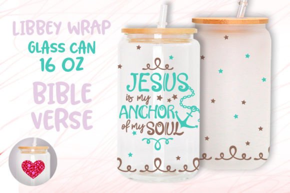 Jesus is My Anchor of My Soul 16oz Glass Graphics Review