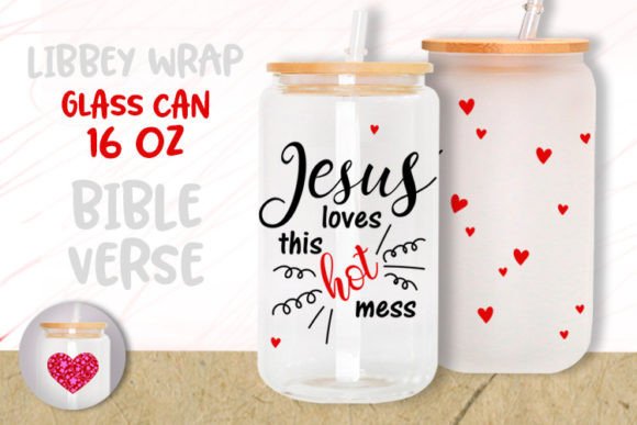 Jesus Loves This Hot Mess Graphics & Templates Review