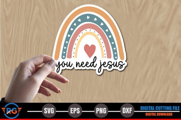 You Need Jesus SVG: Graphics & Crafts Asset Review